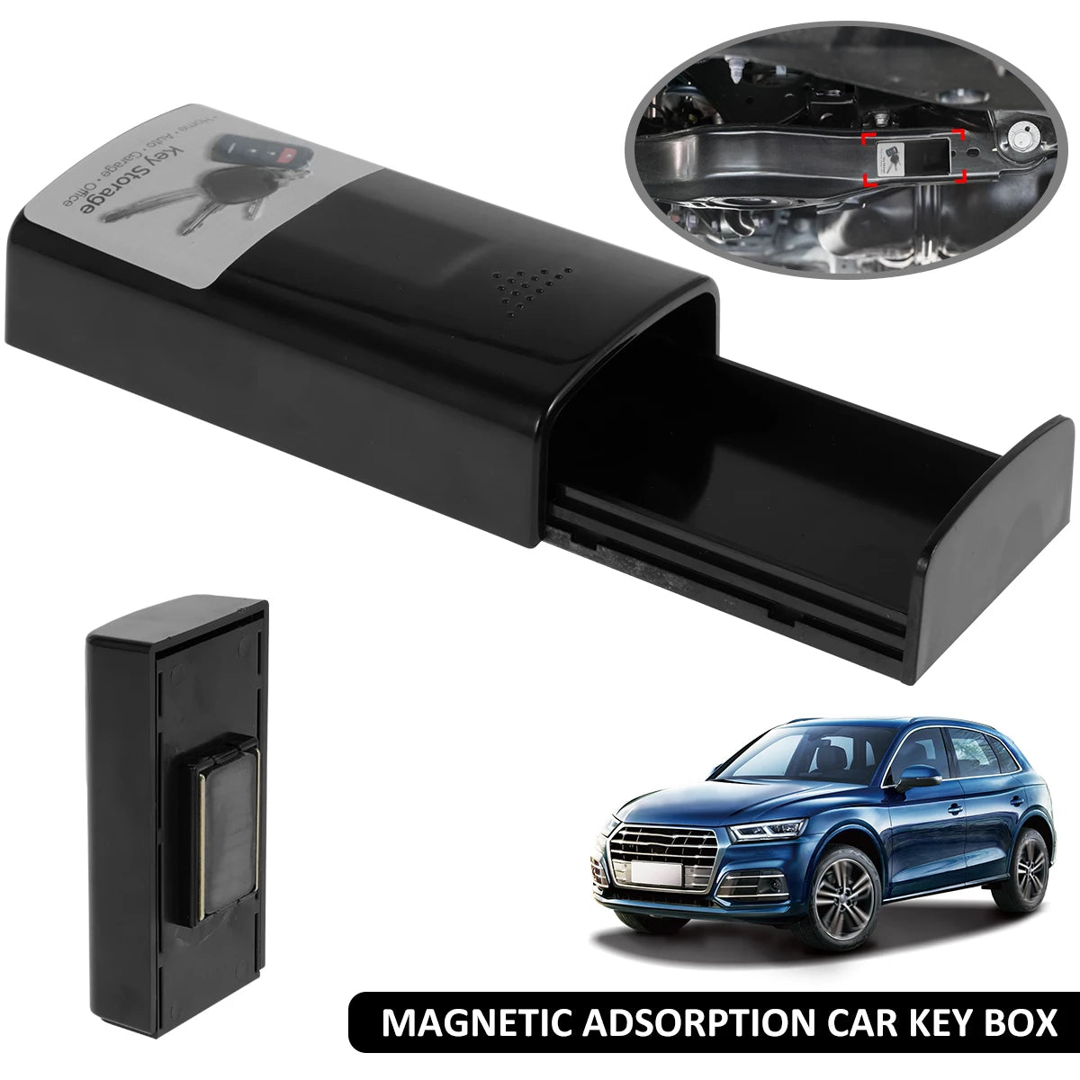 Magnetic Plastic Key Storage Box