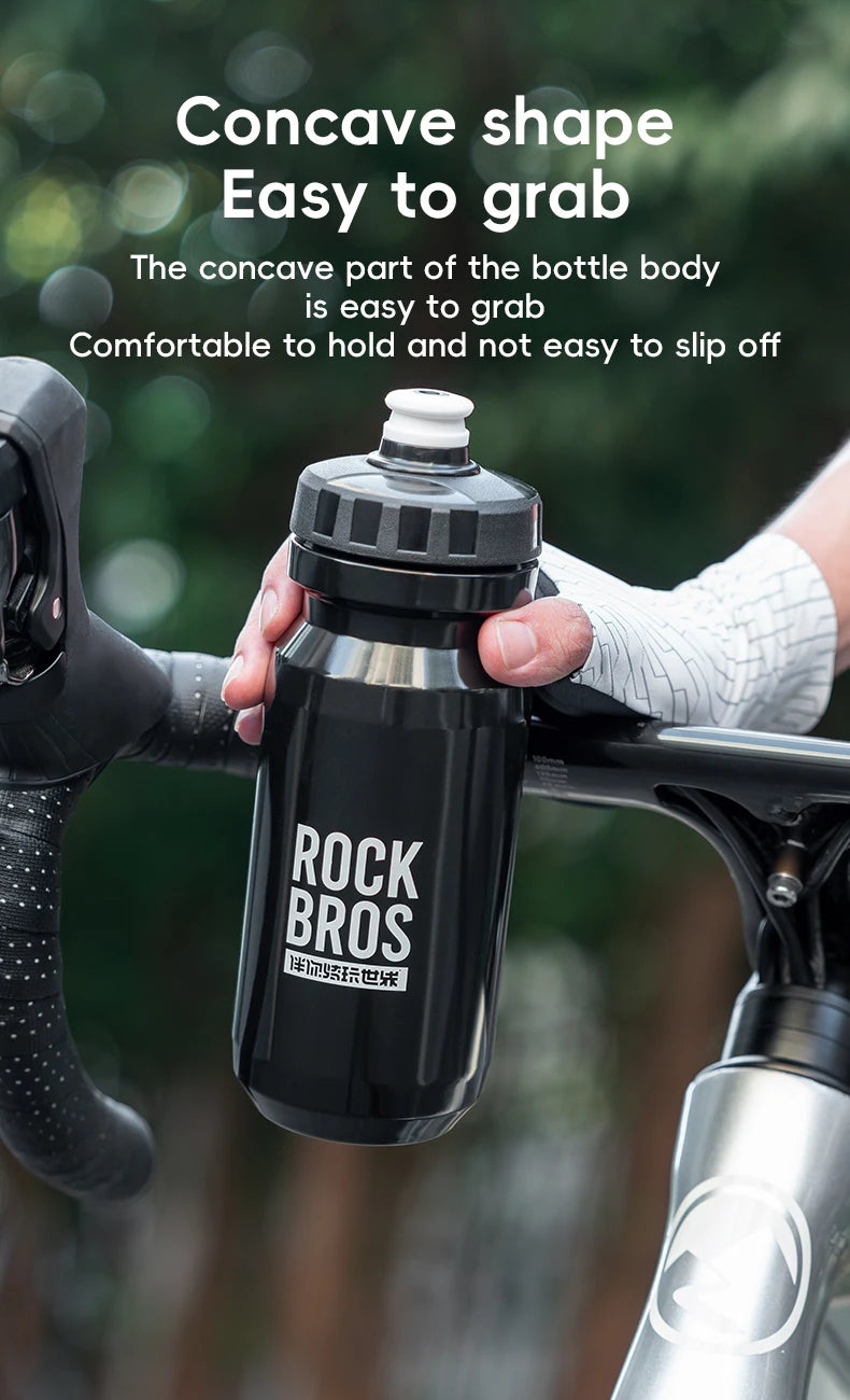 600ML Cycling Water Bottle Squeeze Sports Cup for Bike & Outdoor Use