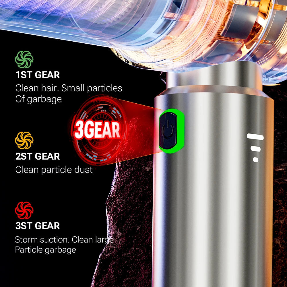 SZUK C012MAX Car Vacuum Cleaner Strong Suction Cleaning Mini Machine Wireless Portable Handhled Blower Machine Home Appliances 