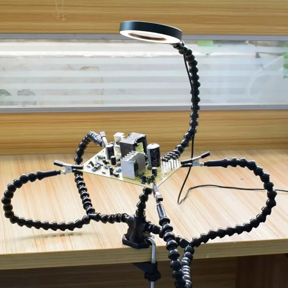 Flexibel lödhållare med hjälpande händer
