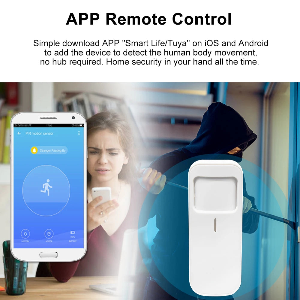 808WT Wi-Fi PIR Motion Sensor