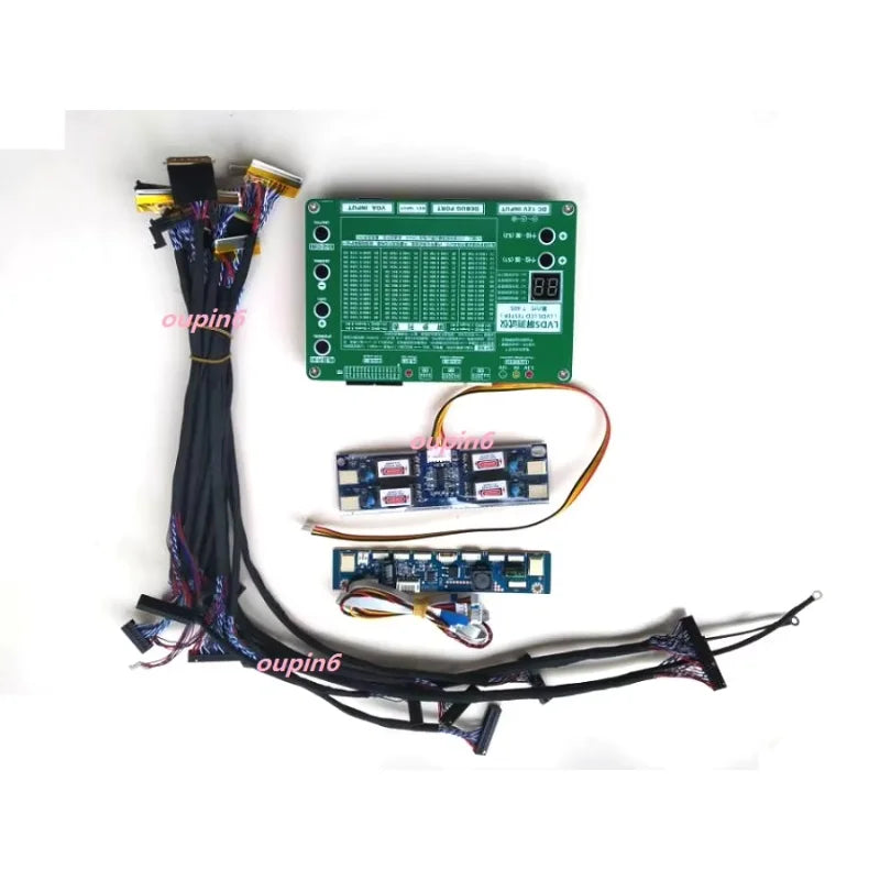 LCD Panel Tester Kit with 14 LVDS Cables