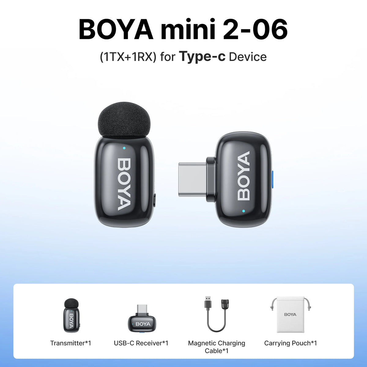 Mini 2 Wireless Lavalier Microphone System