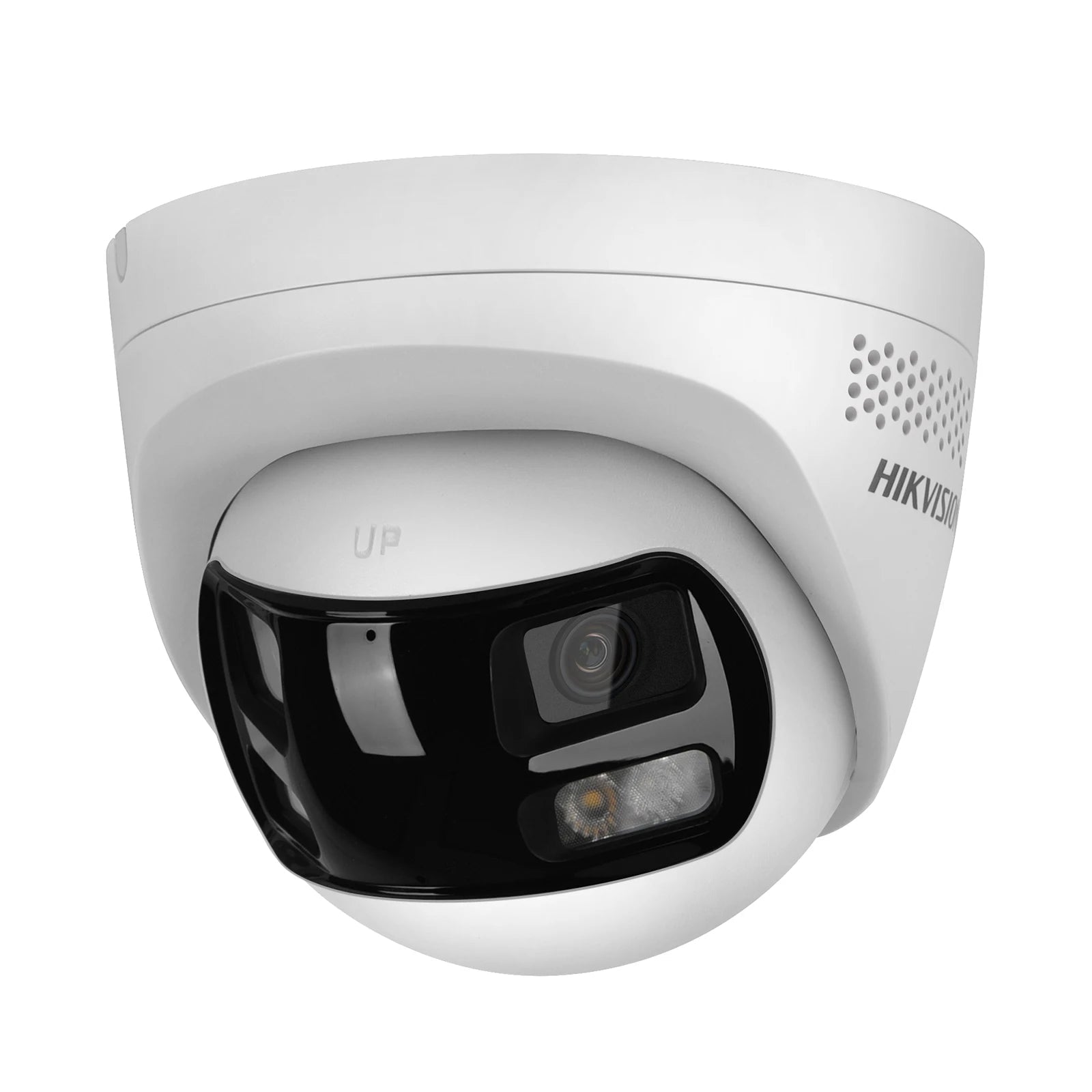 Hikvision DS-2CD1383G2P-LIUF/SL 8MP 4K Dual Lens Stitched 180° Wide Angle Smart Hybrid Light POE Network IP Camera MD 2.0 Audio 