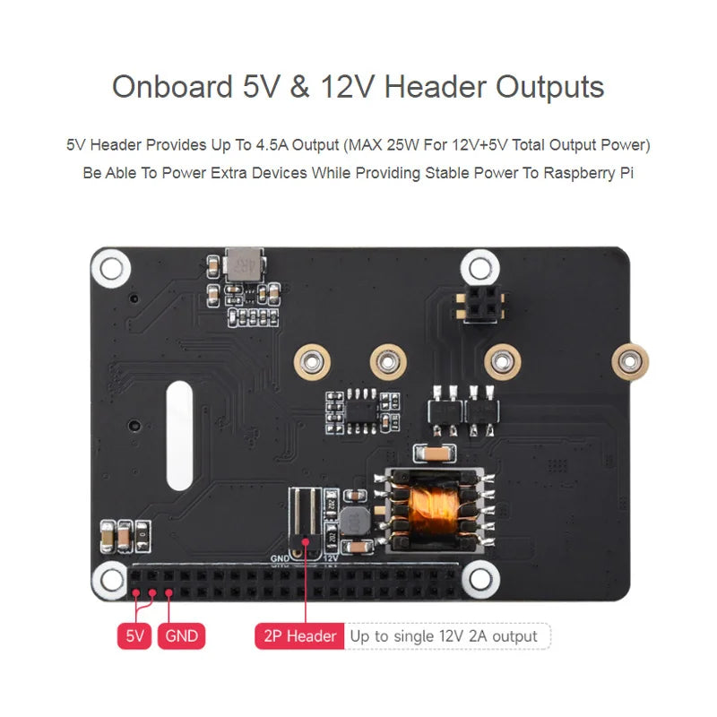 HAT za Raspberry Pi 5 M.2 NVMe in PoE