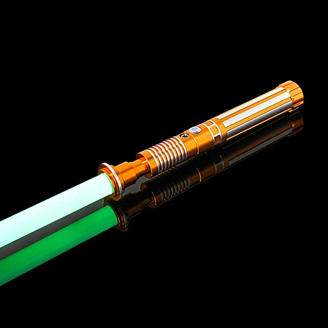 Sabre laser en métal RGB rechargeable avec effets sonores