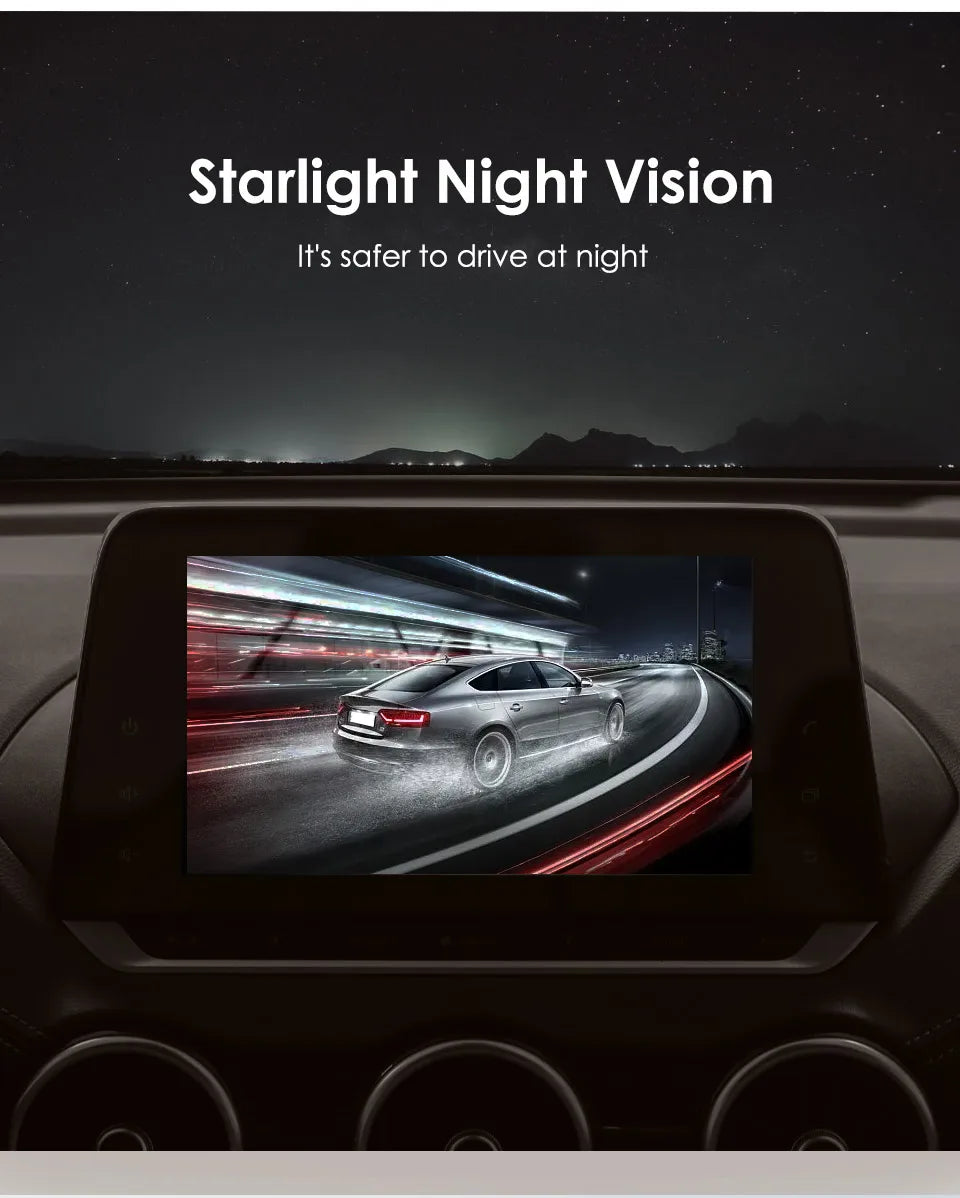 HD Night Vision Reverse Backup Camera with 170° Lens