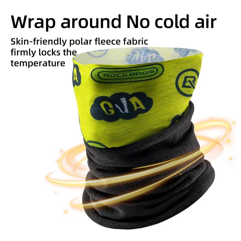 Balaclava in pile invernale per ciclismo, sci e attività all'aperto