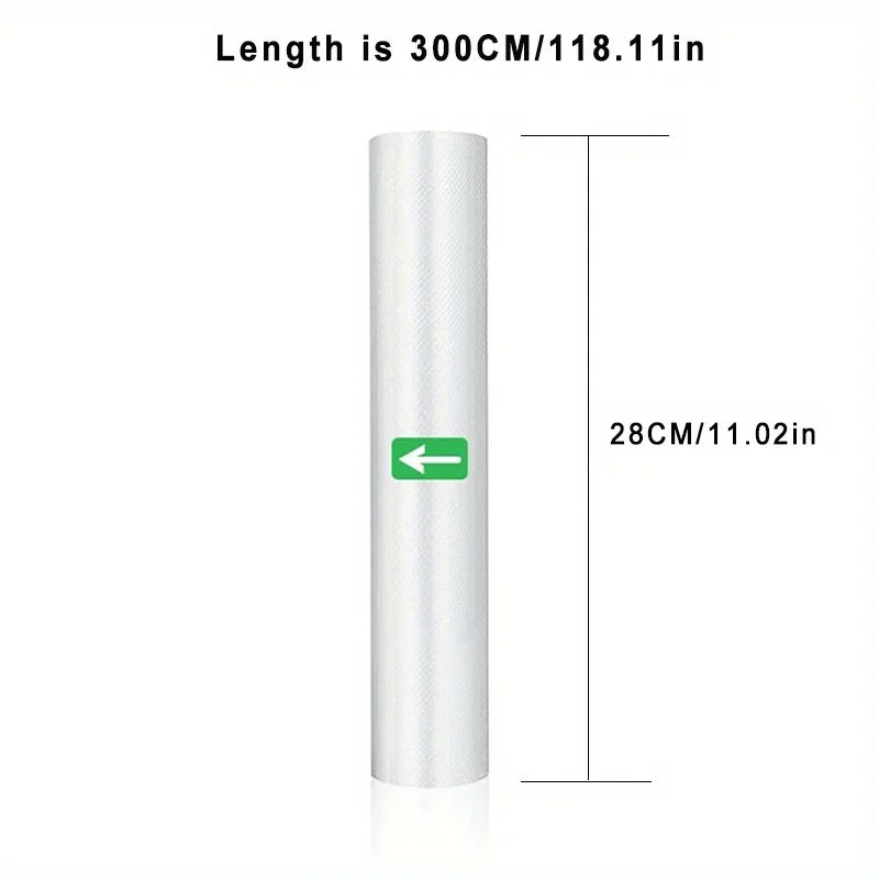 Textured Vacuum-Sealer Rolls, Width and Pack Options