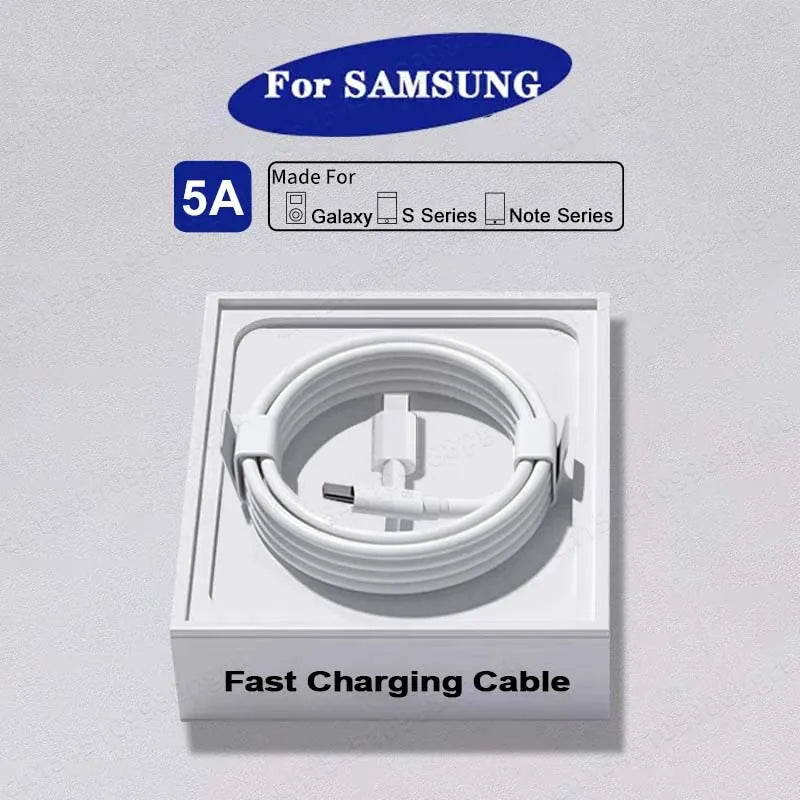 2PCS PD 45W USB C Cable For Samsung Galaxy S20 S21 S22 S23 Ultra Note 10 5G 20 A53 A54 Super Fast Charging USB Type C Data Cable 