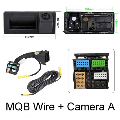Dynamic Trajectory Reverse Camera for MQB Vehicles