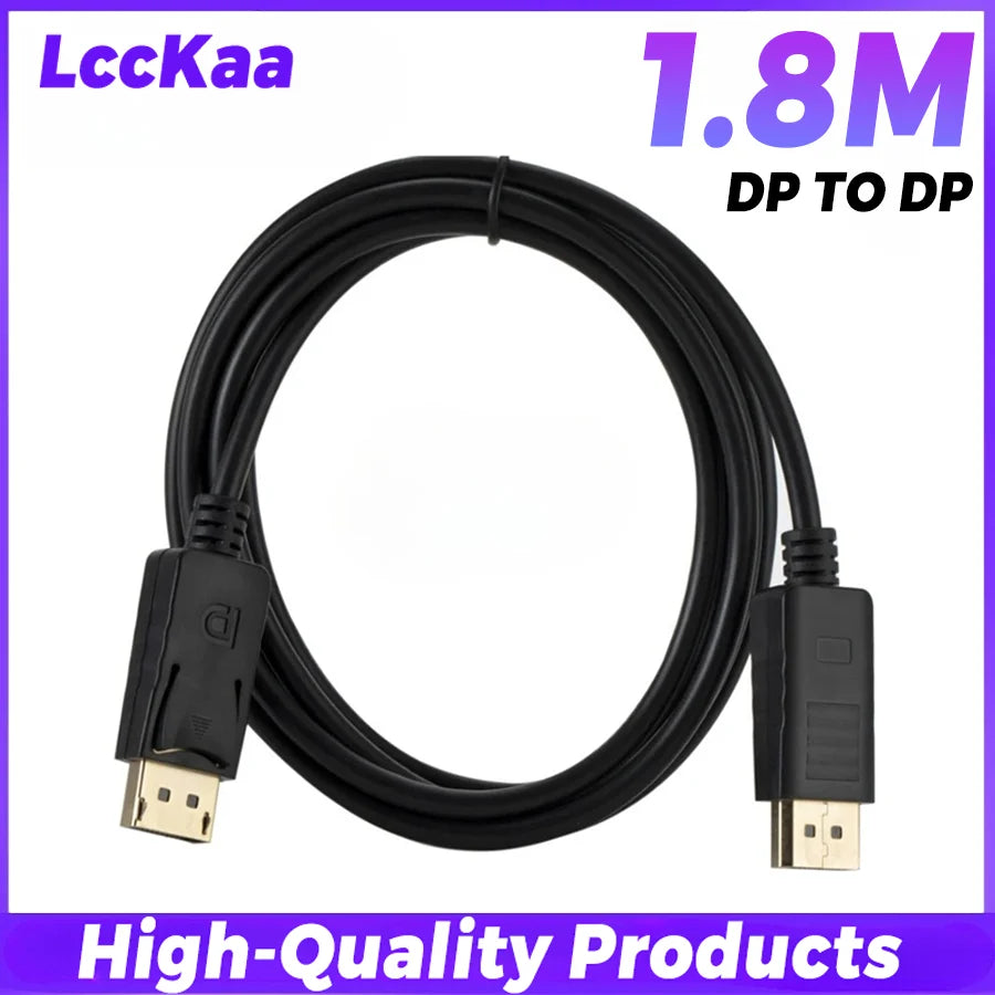 1.8 m-es DisplayPort–DisplayPort kábel