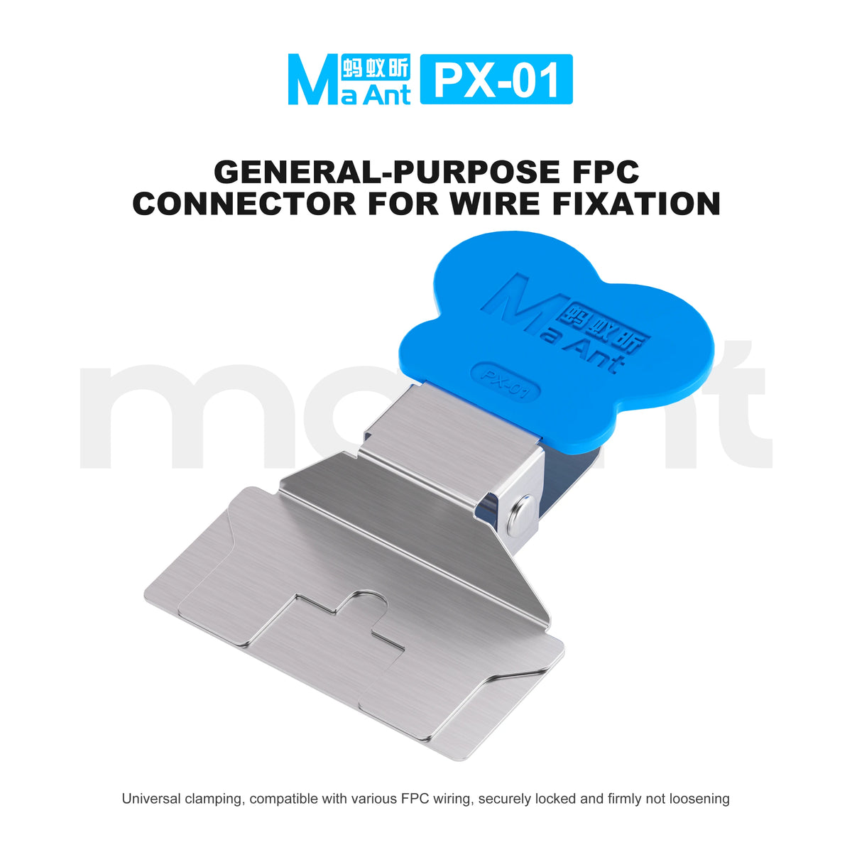 Clip de maintien pour câble flexible PX-01