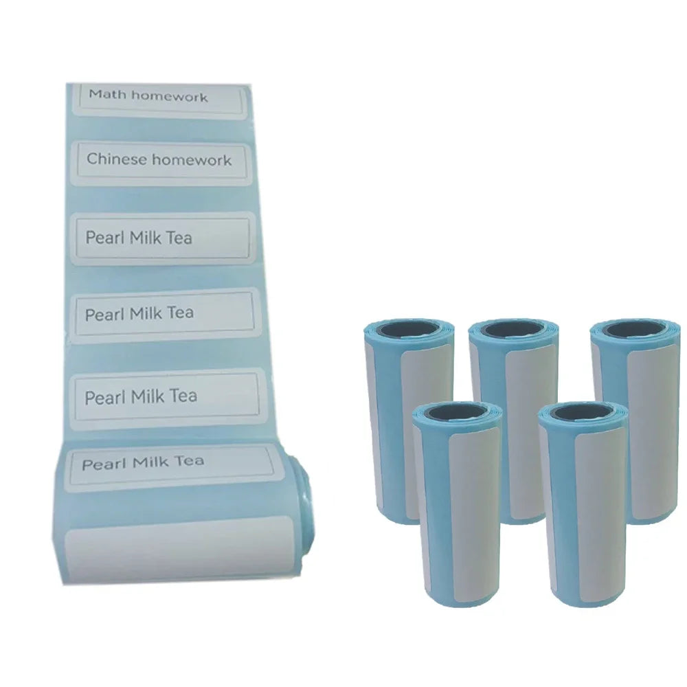 57 mm Thermal Label and Colour Paper Rolls, 6 m per Roll