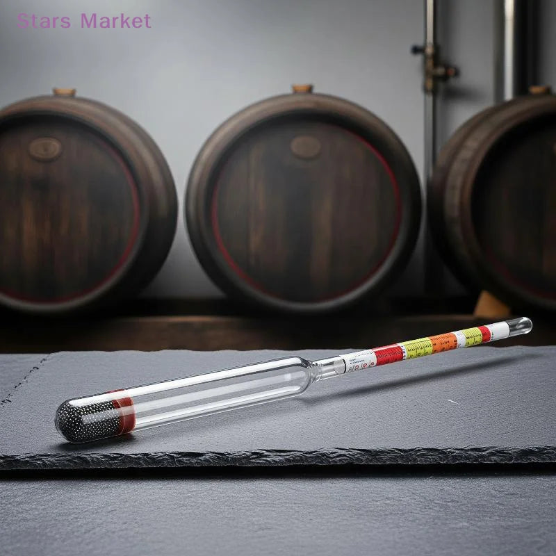 Triple-Scale Hydrometer for Homebrewing and Winemaking