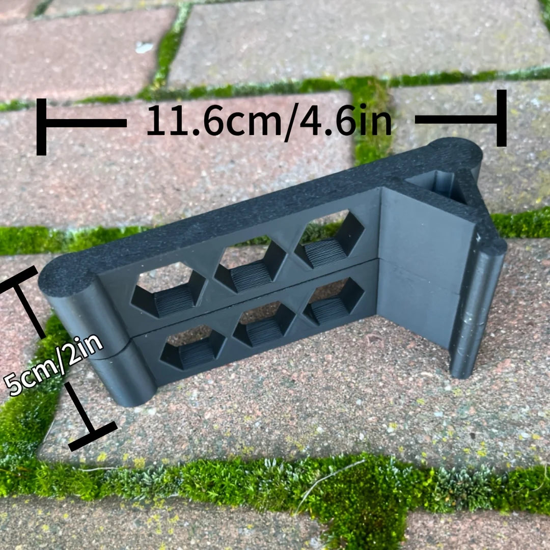 Accessorize per viaggi in camper: appendiabiti per scarpe quick-dry montato a parete, guida RV rota ausiliaria binario scorrevole strumento