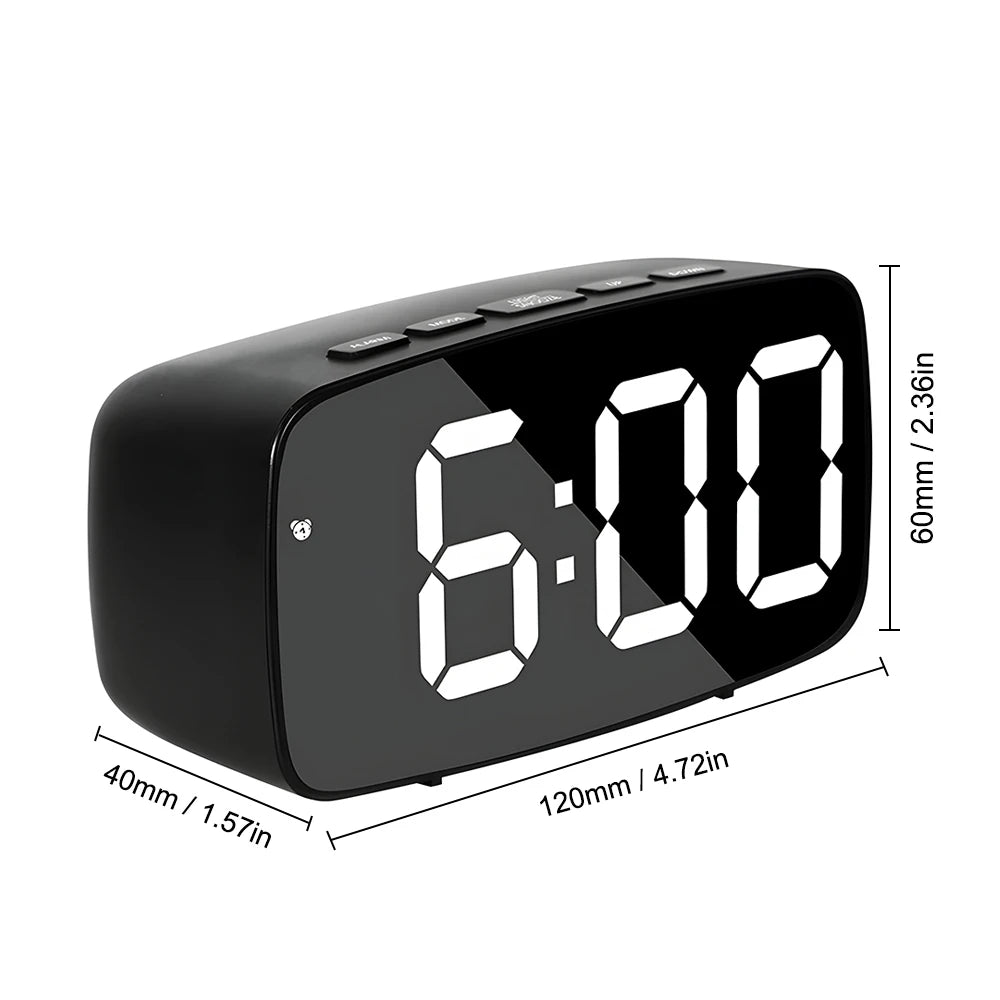 4K/1080P HD wifi clock wireless camera digital clock mini camera motion detection, alarm clock, camera home security mini camera Spy-shop.com