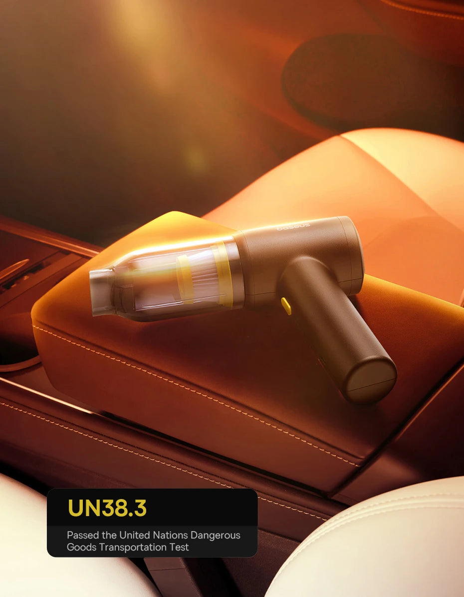 Baseus Car Vacuum Cleaner Wireless Air Dust Blower Gun for Car Powerful Portable Car Cleaning Appliance Cordless Vehicle Cleaner 
