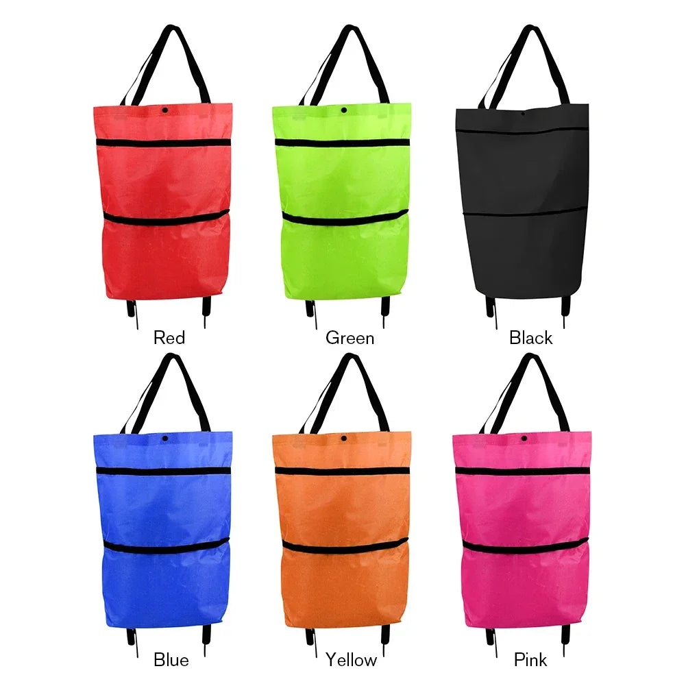 Foldable Shopping Trolley Bag