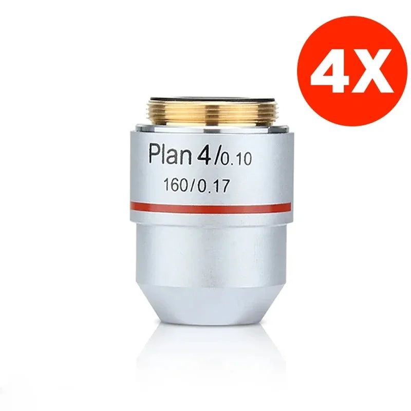 Plan Achromatic Microscope Objective - RMS Options