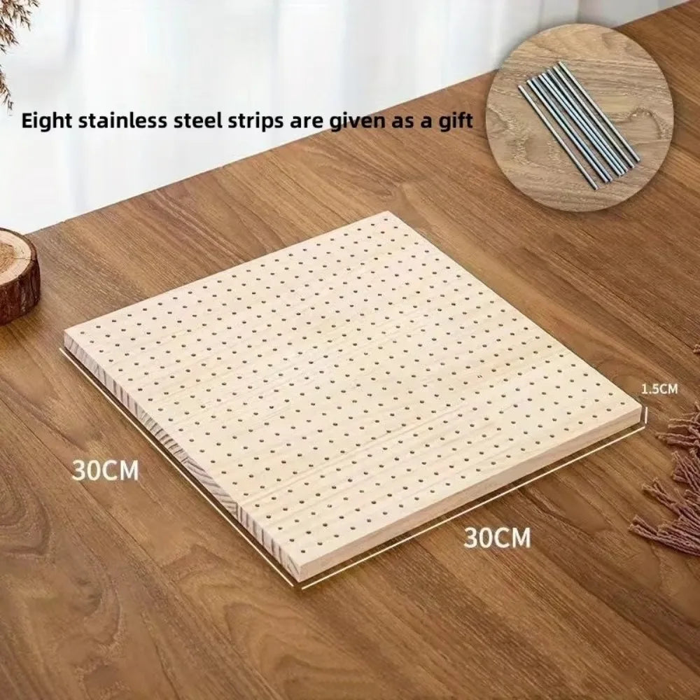 Wooden Crochet Blocking Board — Size Options
