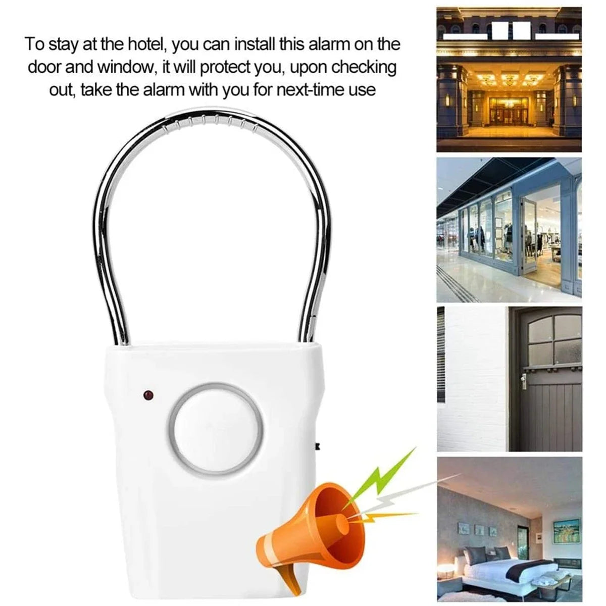 Portable Door Handle Alarm
