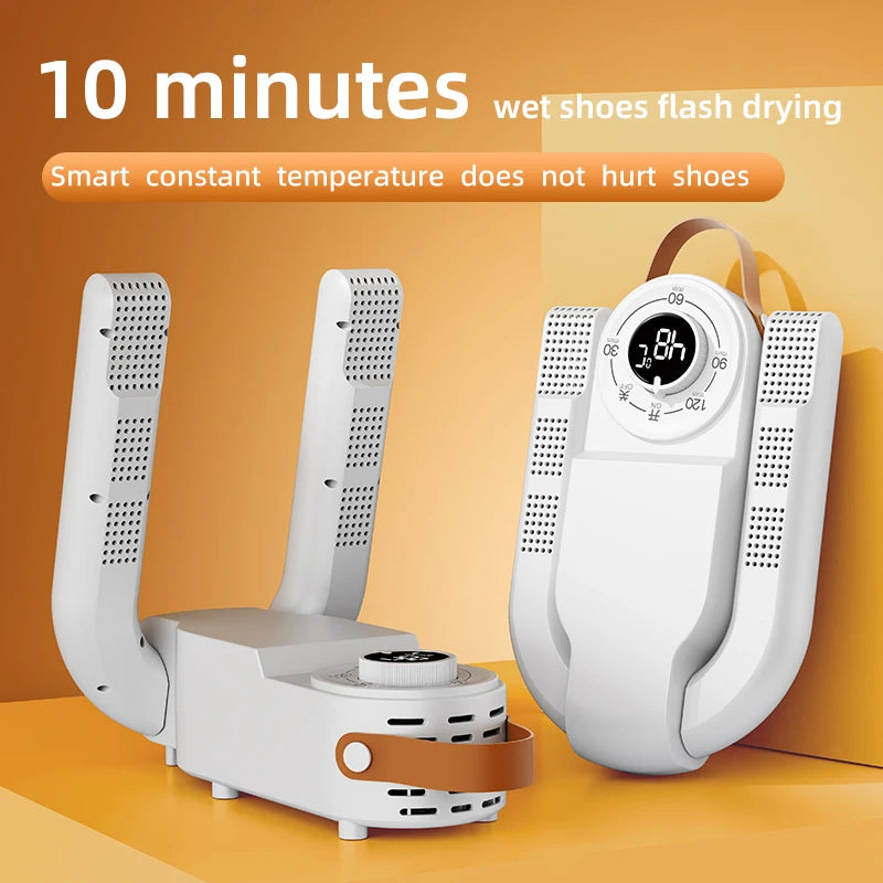 Adjustable Electric Shoe Dryer with Timer