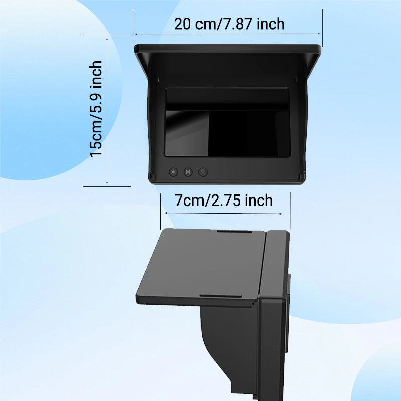 Underwater Fishing Camera with 4.3" Monitor and Night Vision