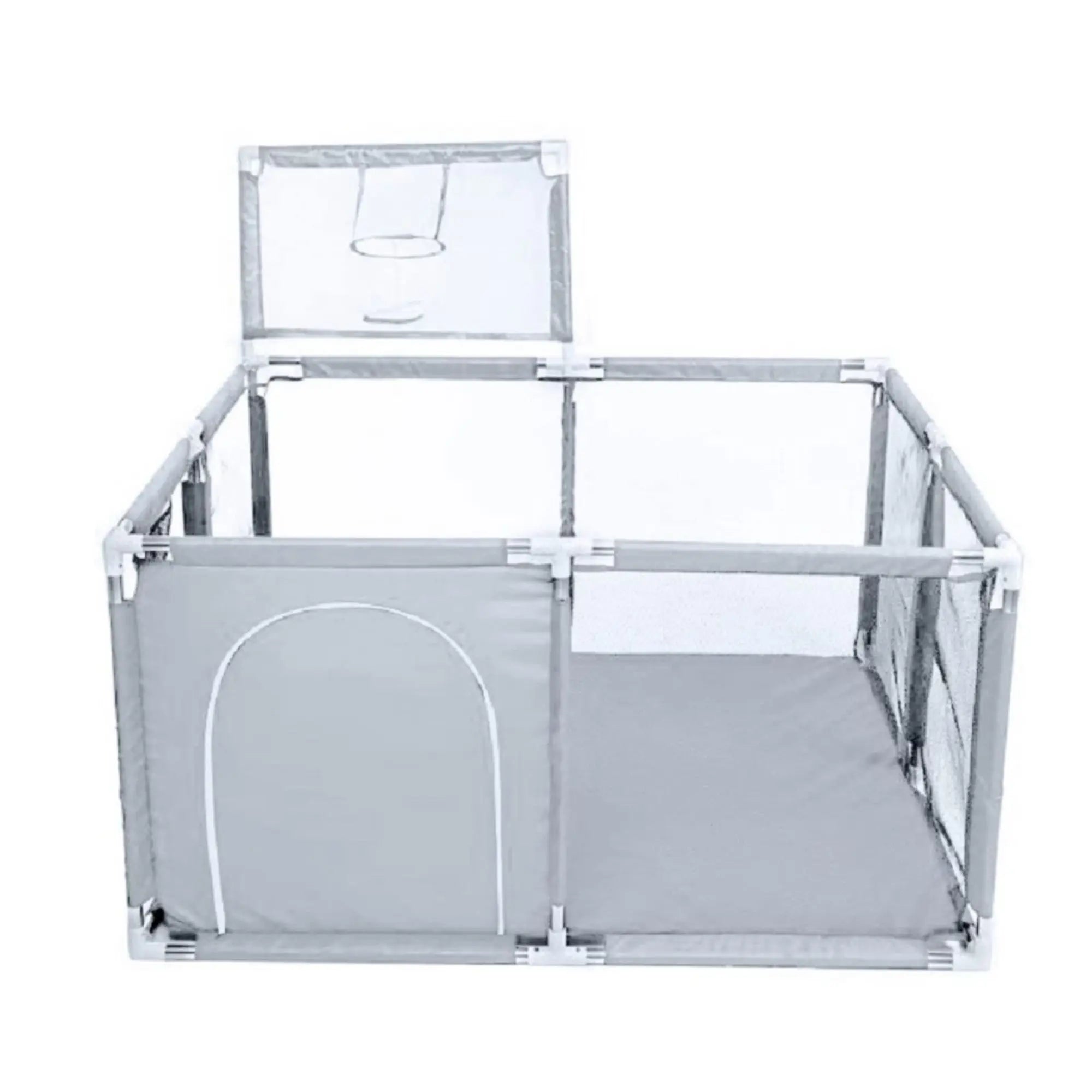 Baby Playpen Child Safety Fence with Pull Rings and Ball Box
