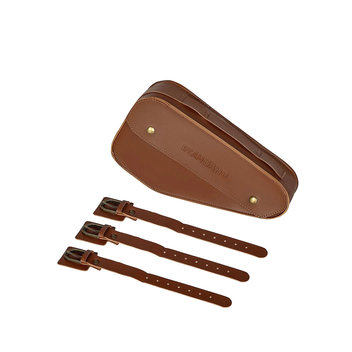 Bolsa estreita para quadro de bicicleta com posições ajustáveis para a correia