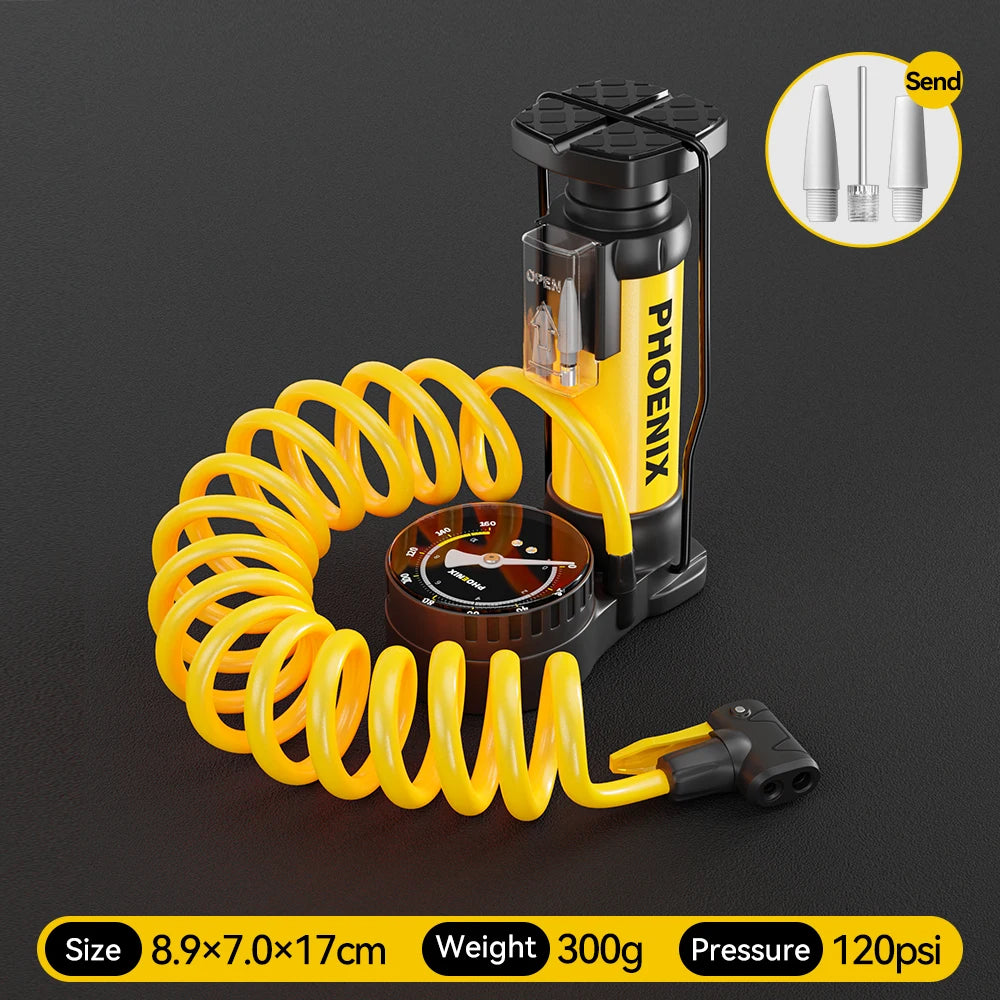 Portable Foot-Operated Pump, Style Options