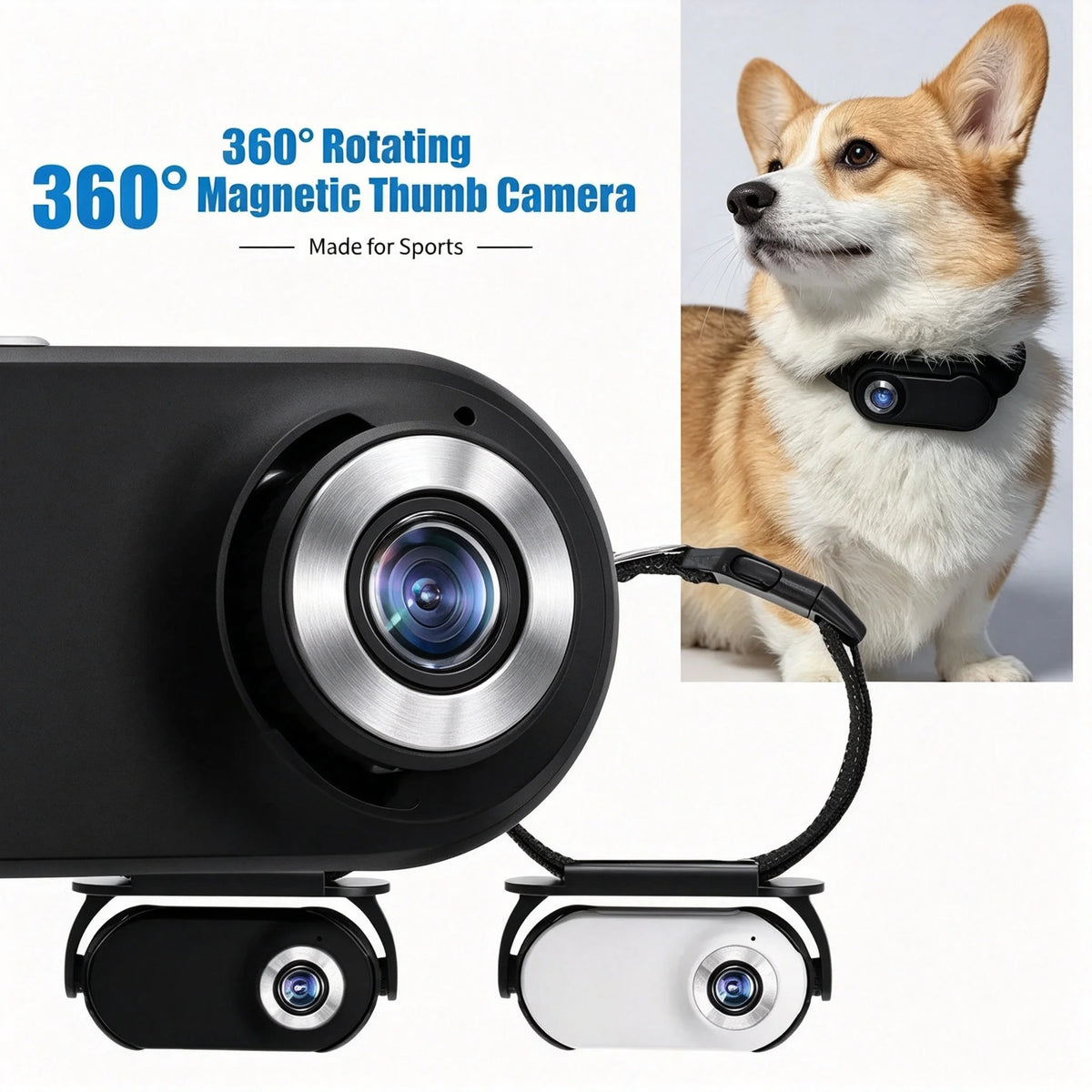 LA10 Pet Collar Camera - Colour Options