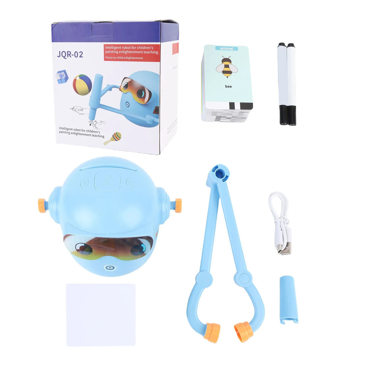 Children's Drawing Robot with Activity Cards