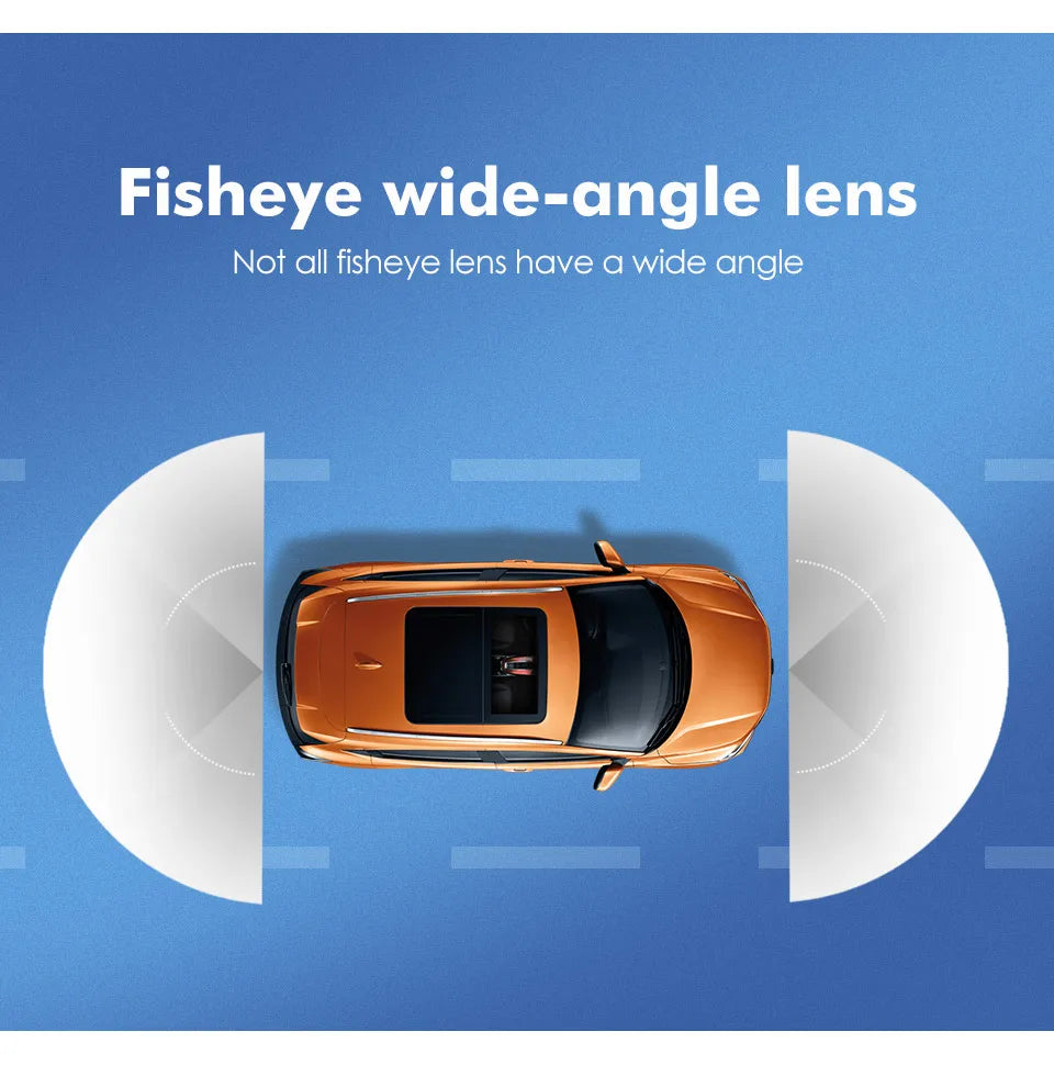 Wide-Angle AHD/CVBS Vehicle Camera