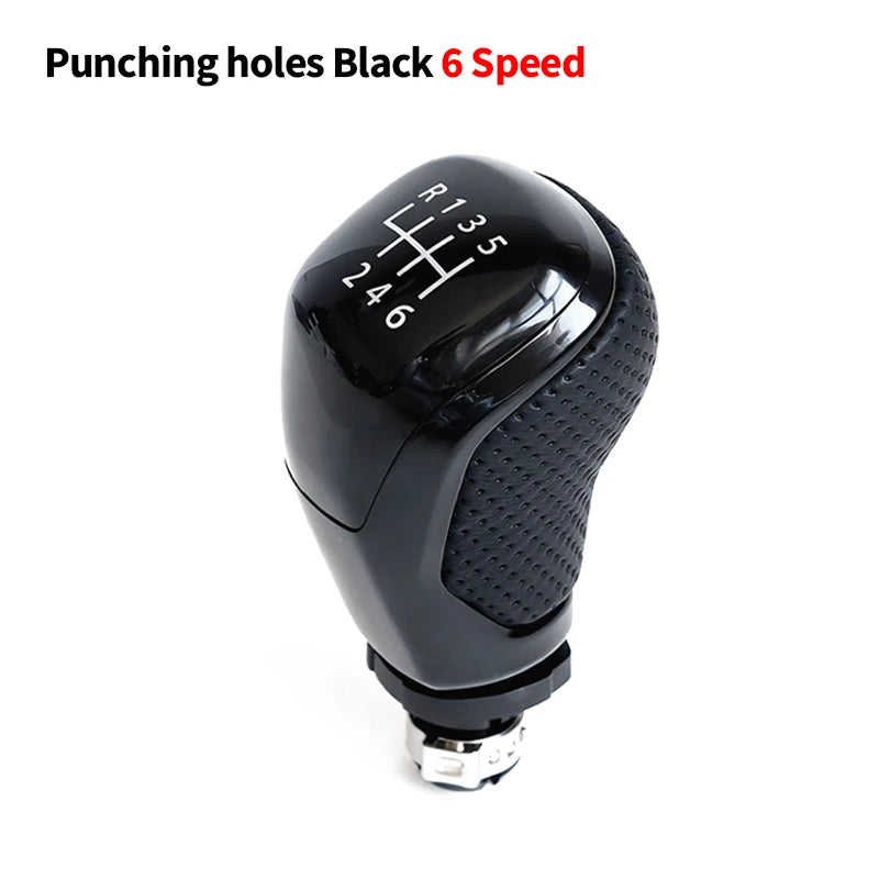 12mm 5 6 Speed Car Shift Gear Knob Lever For VW Golf Polo Bora Passat Ibiza 6J Seat Leon Mk1 Skoda Audi A4 B6 B7 B8 A6 A3