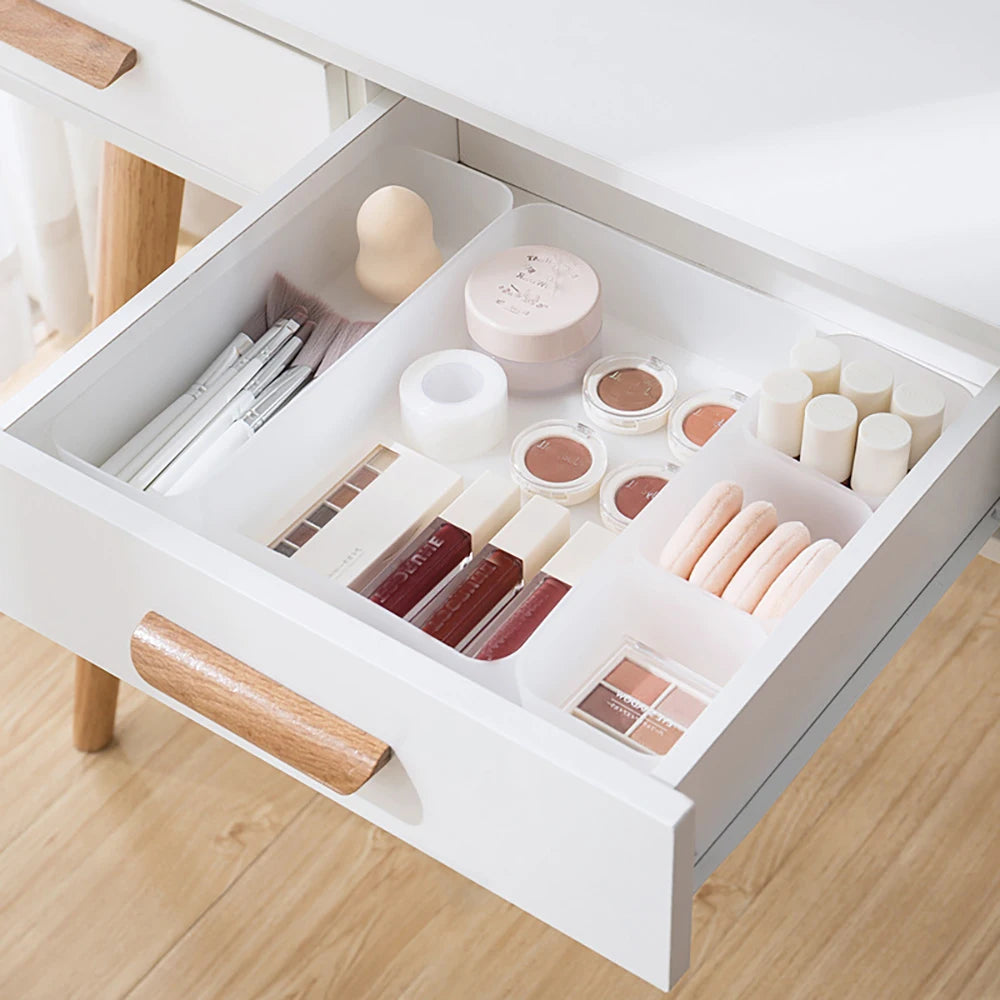 Zestaw 5-częściowych pudełek do przechowywania w szufladzie biurka