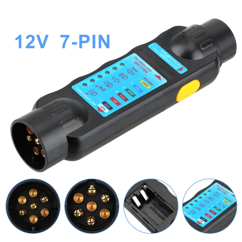 7-pinners tilhenger wiring tester
