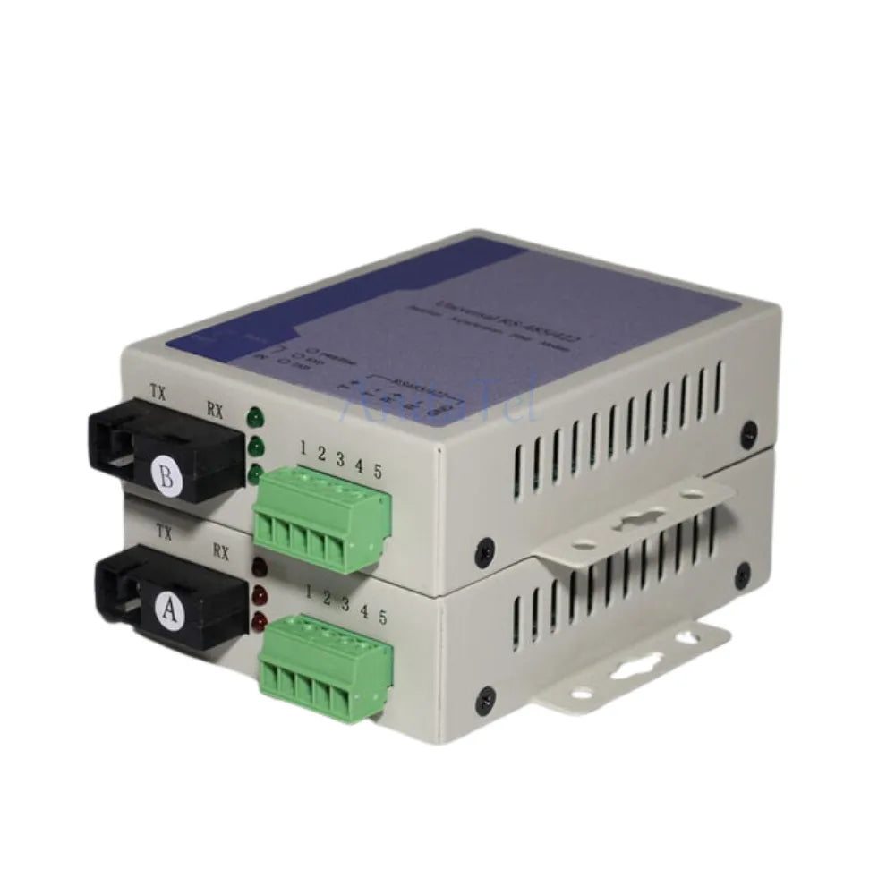 RS485-to-Fibre Bidirectional Media Converter