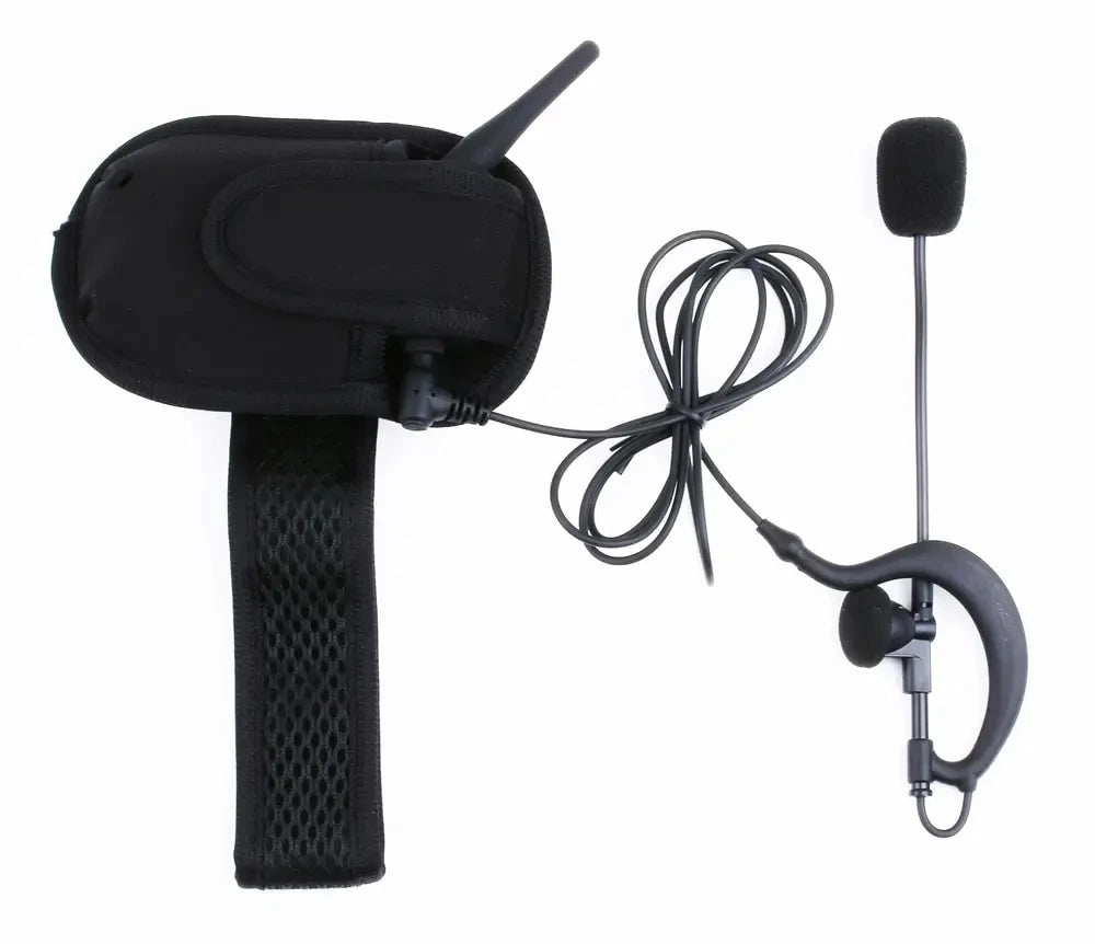 4-Person Referee Intercom Headset V4C 1200m Full Duplex Bluetooth