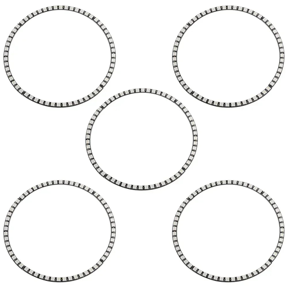 WS2812B individueel adresseerbare RGB-ledring of -strip