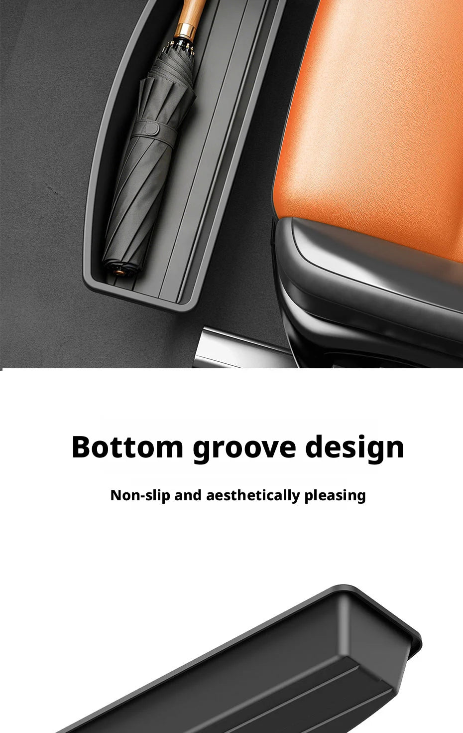 SEAMETAL Under Seat Storage Box Universal Car Seat Bottom Organizer Box Removable Storage Box Gadget Case Universal Accessories