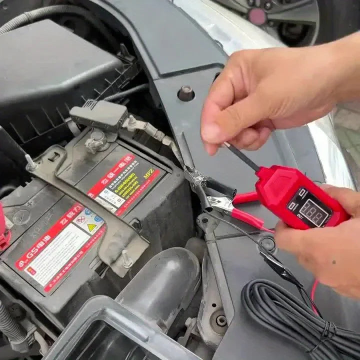 Smart Car Circuit Tester 823, s LED zobrazením napätia - napájanie USB, kompatibilné s vozidlami 3,5–36 V DC
