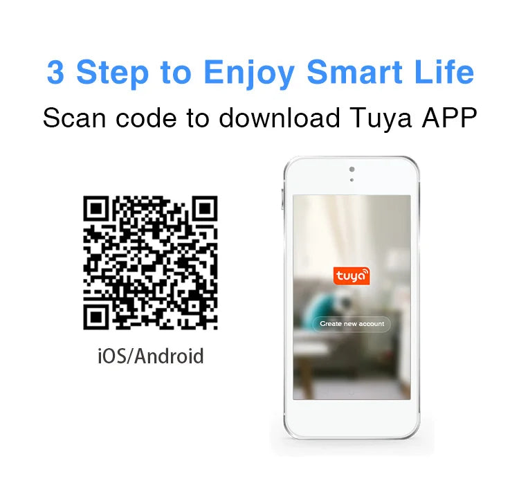 Tuya WiFi Smart PIR Motion Detection Sensor Security Burglar Alarm Sensor Smart Life App Control Support Alexa Google Home 