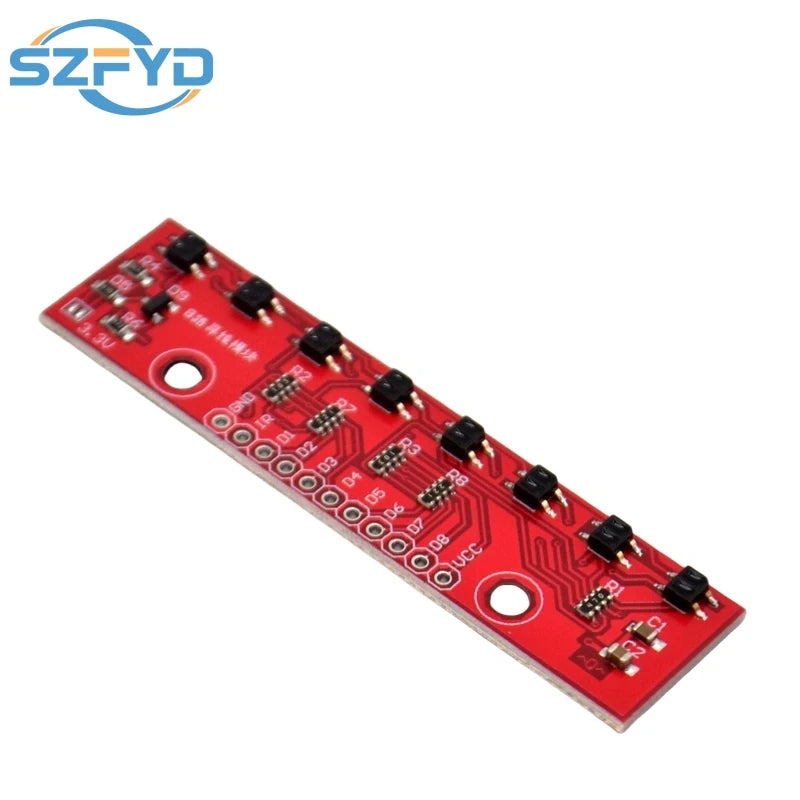 8-Channel Infrared Line-Tracking Sensor Board
