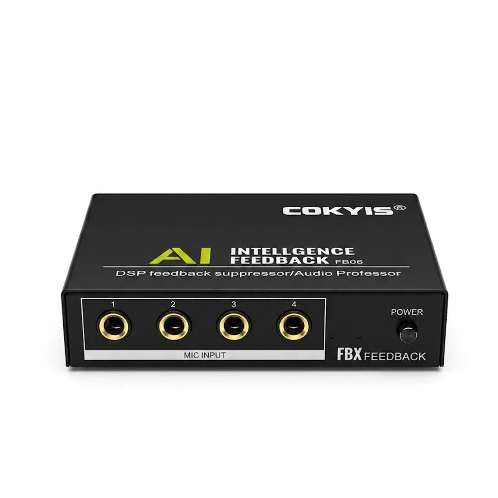 Compact DSP Microfoon Feedbackverwijderaar