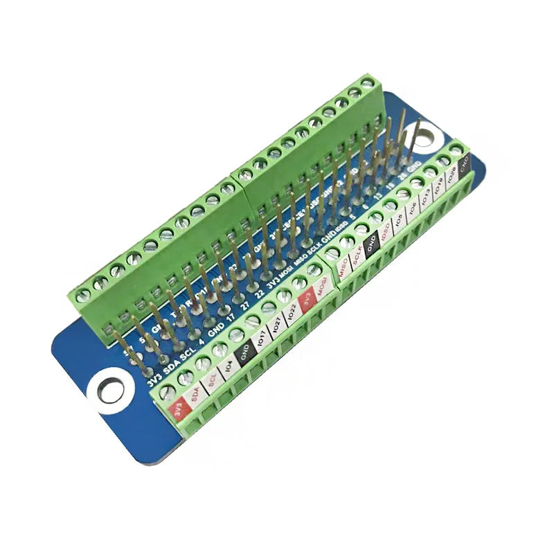 Raspberry Pi GPIO-läpivientikortti ruuviliittimillä