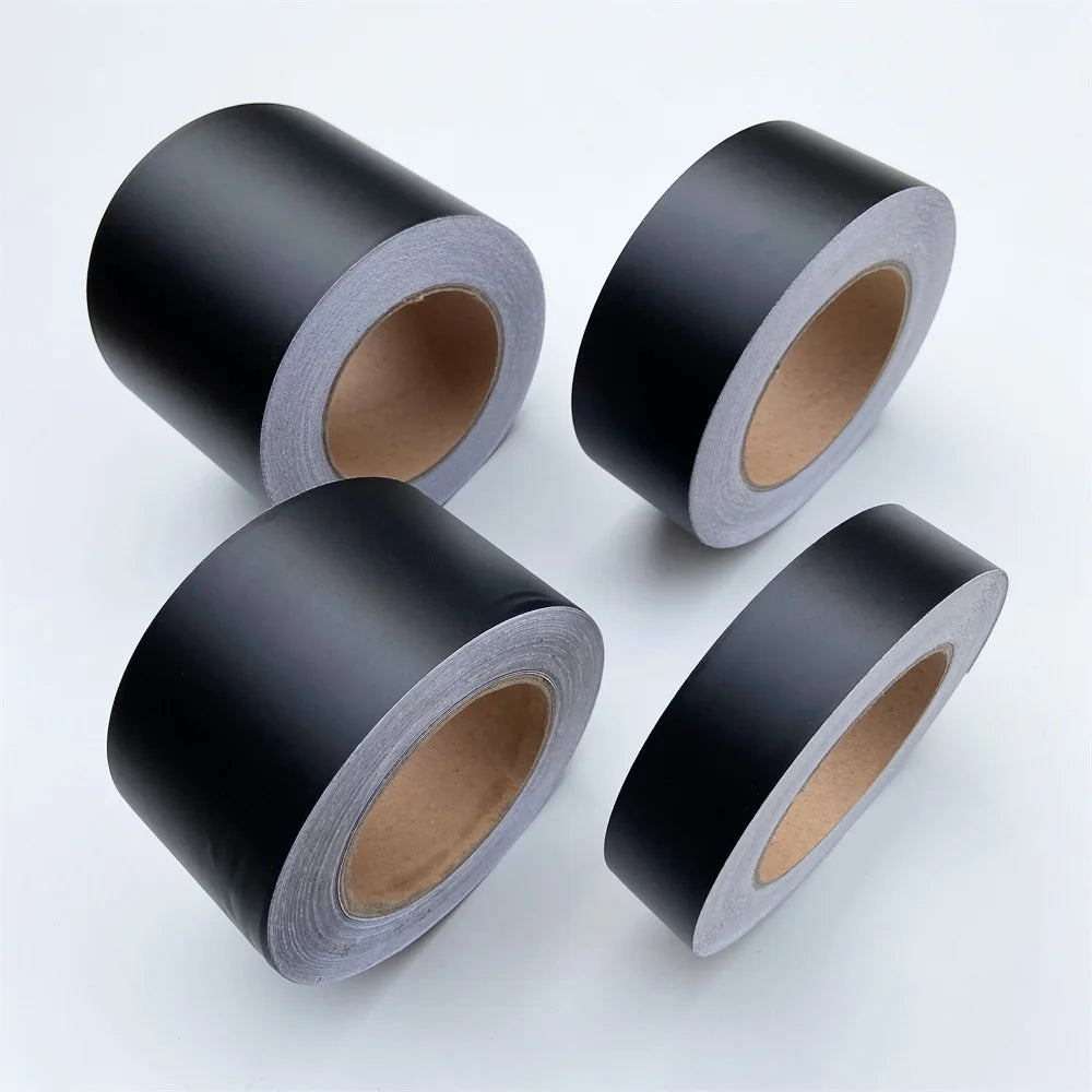 Matte Black Vinyl Wrap Tape – Width and Length Options