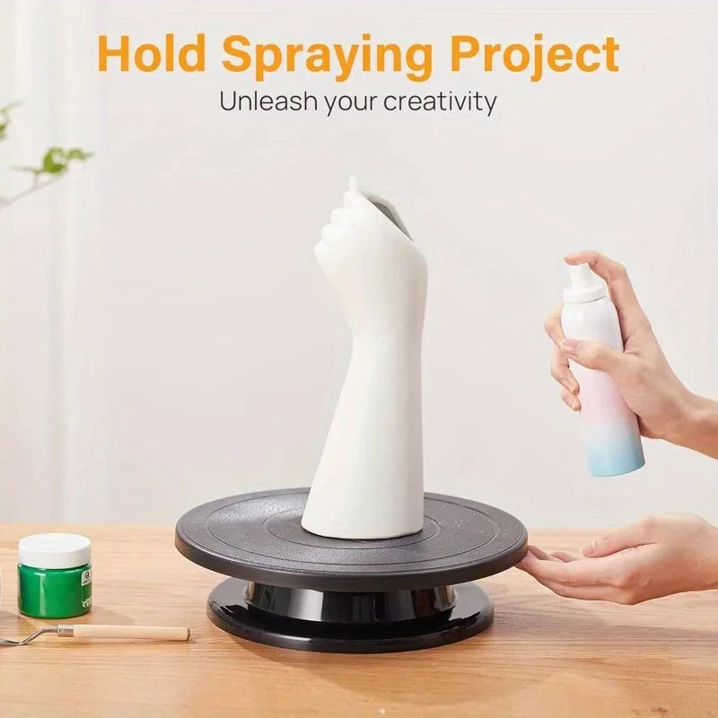 Manual Rotating Craft Display Turntable
