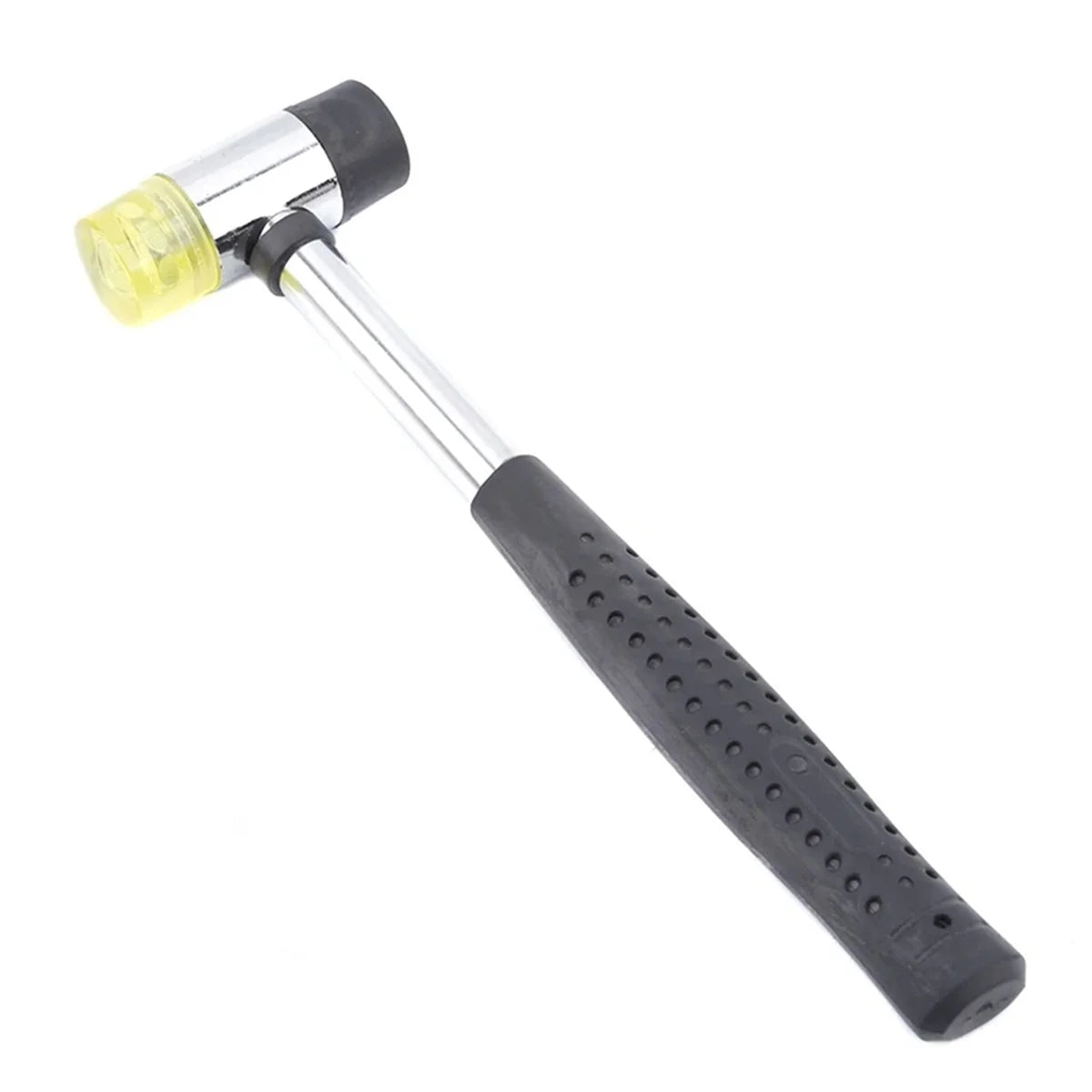 Double-Headed Fret Hammer with Replaceable Faces