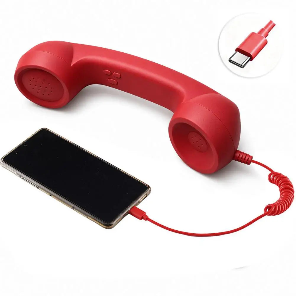 Auricular telefónico con micrófono y conector Type-C